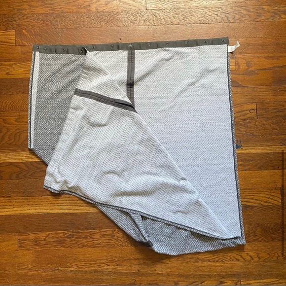 Lululemon Athletica Vinyasa convertible scarf gray/white - Picture 2 of 7